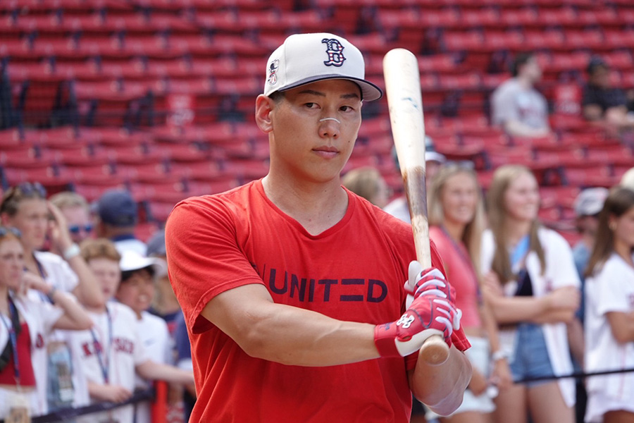 レッドソックス・吉田正尚【写真：真柴健】