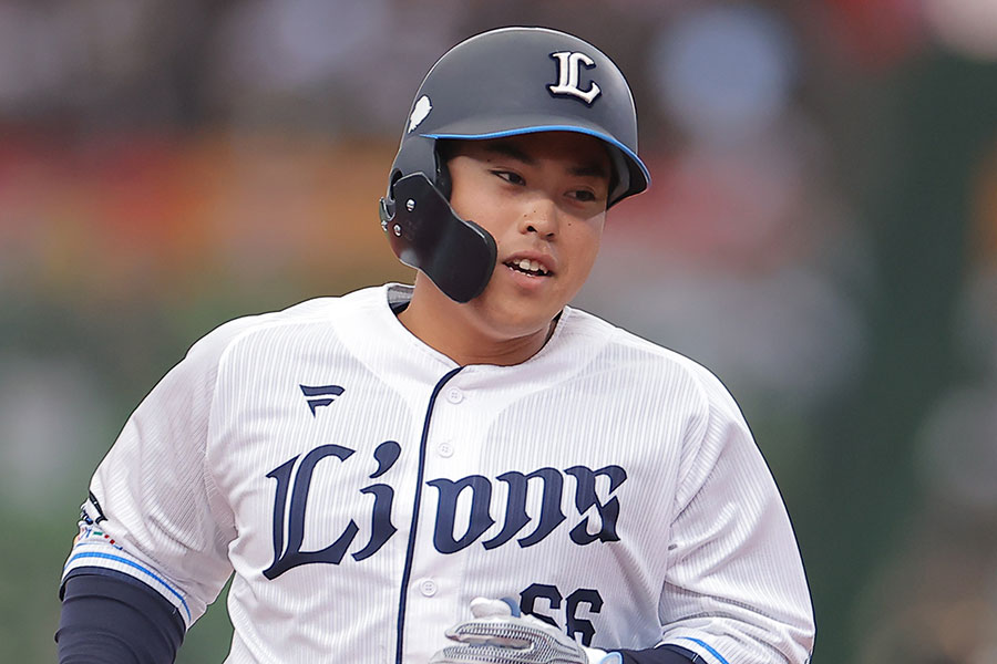 西武・仲三河優太【写真提供：産経新聞社】