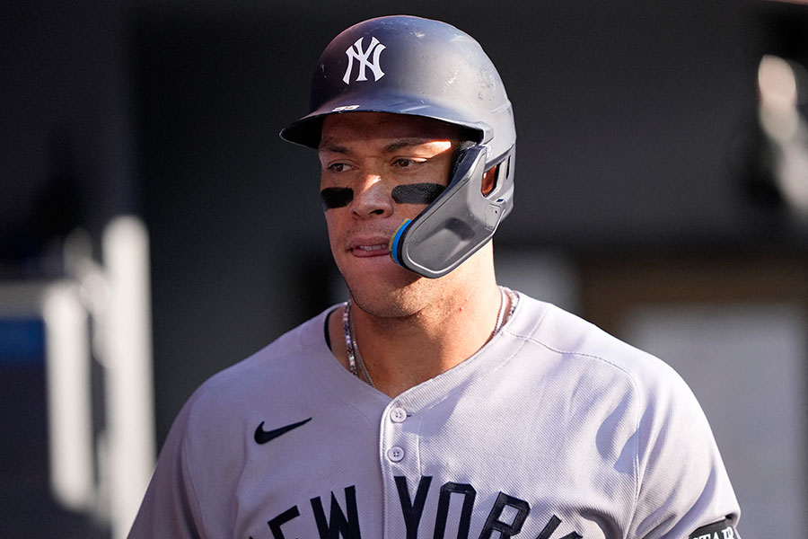 ヤンキースのアーロン・ジャッジ【写真：ロイター】