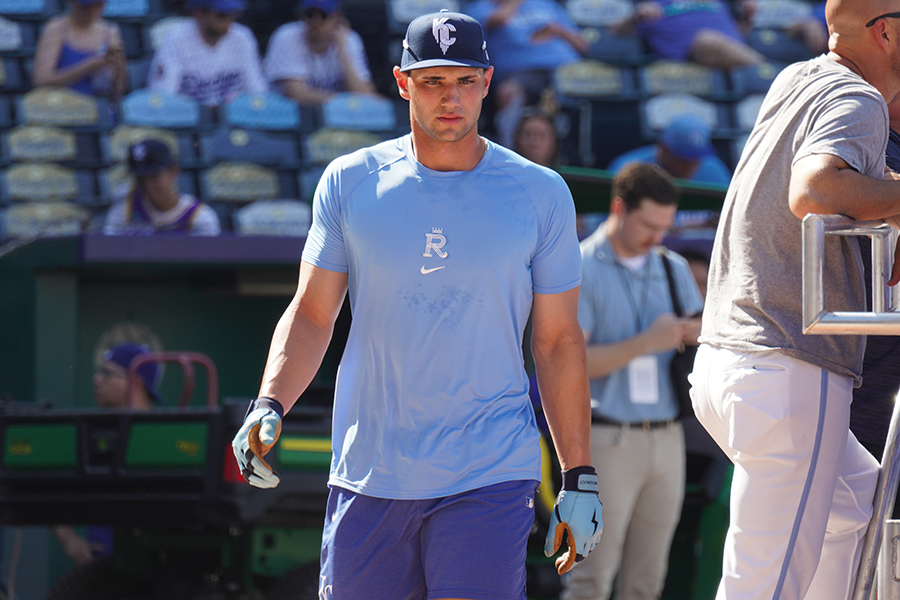 ロイヤルズのジャック・カグリオーン【写真：上野明洸】