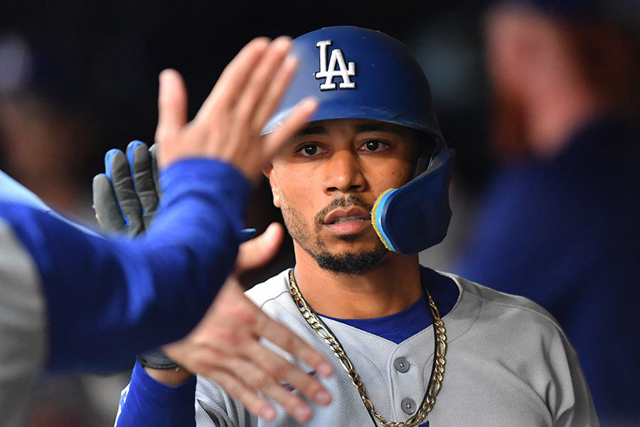 ドジャースのムーキー・ベッツ【写真：ロイター】