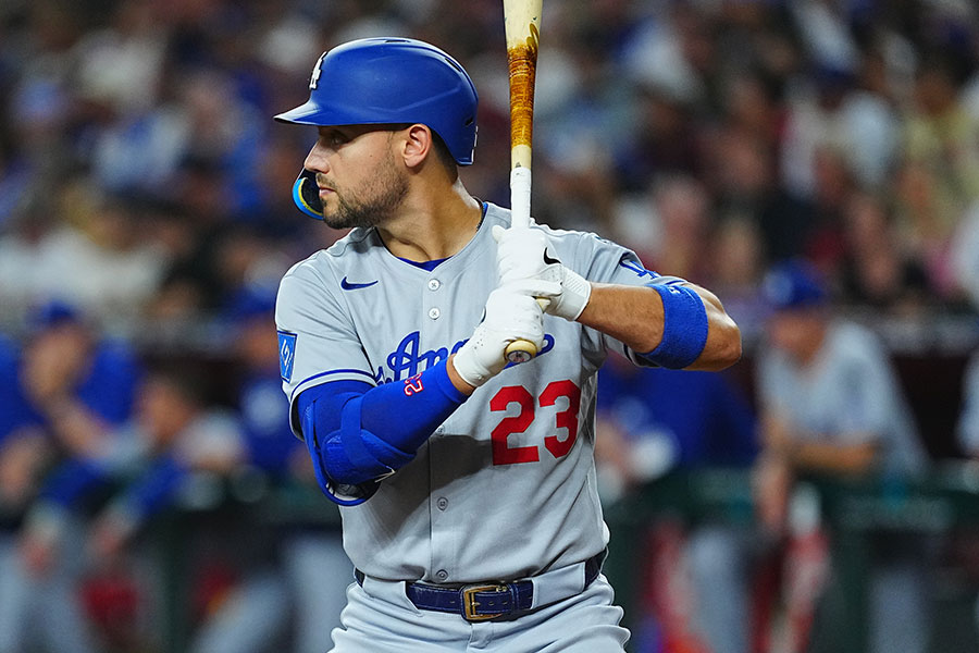 ドジャースのマイケル・コンフォート【写真：荒川祐史】