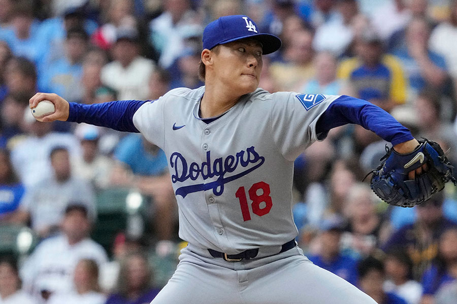 山本由伸が7回無失点で9勝目の権利 7奪三振で気迫の雄叫び、三塁踏ませ