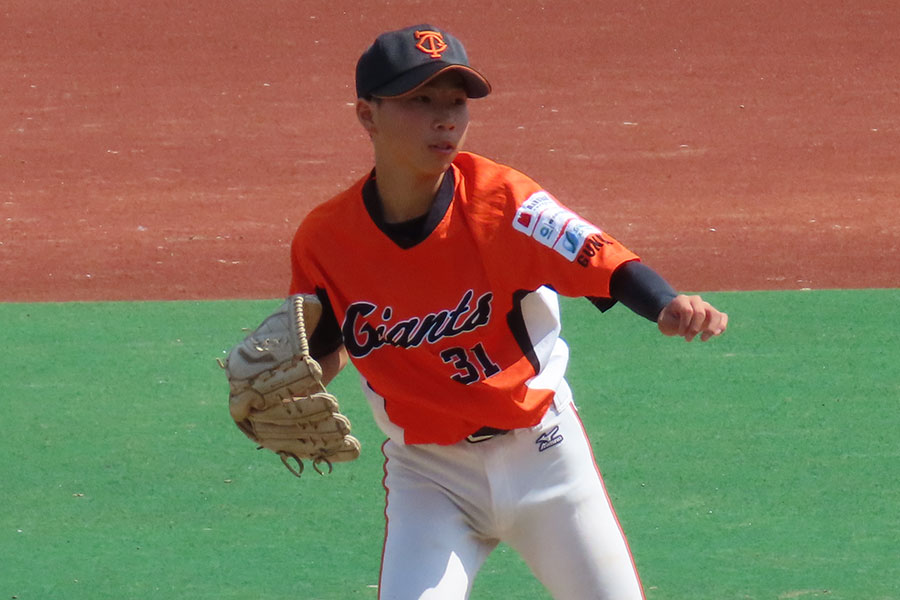 高崎中央ポニー・上原達也【写真：片倉尚文】