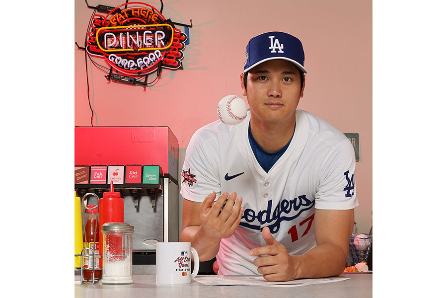 MLB公式が公開した大谷翔平の1枚【写真提供：MLB公式】