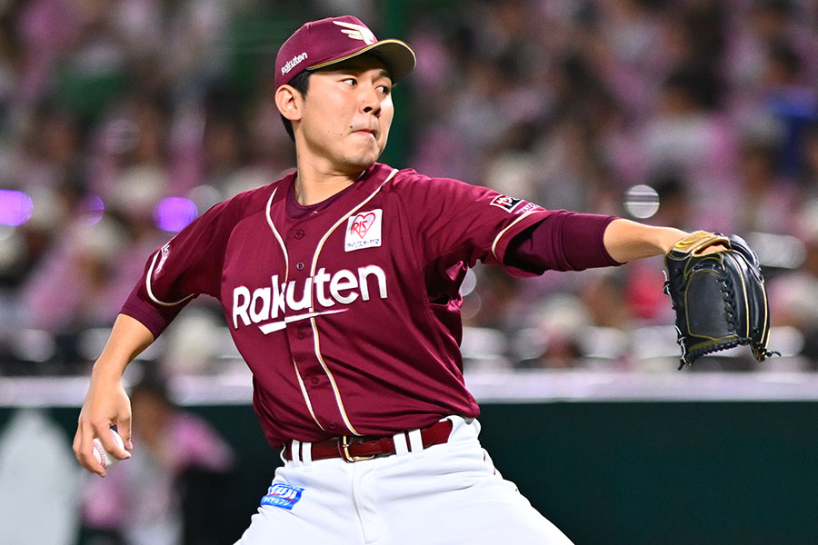 楽天・西口直人【写真：古川剛伊】