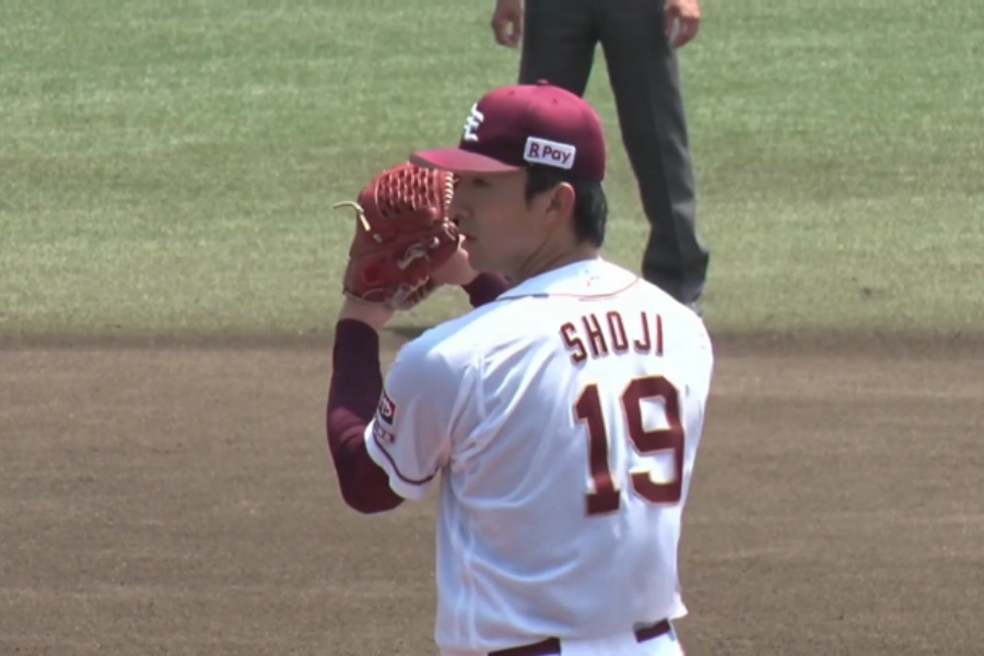 楽天・荘司康誠【写真：パ・リーグTV】