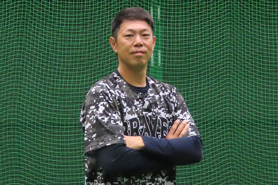 ヤクルトでプレーした山本斉氏【写真：片倉尚文】