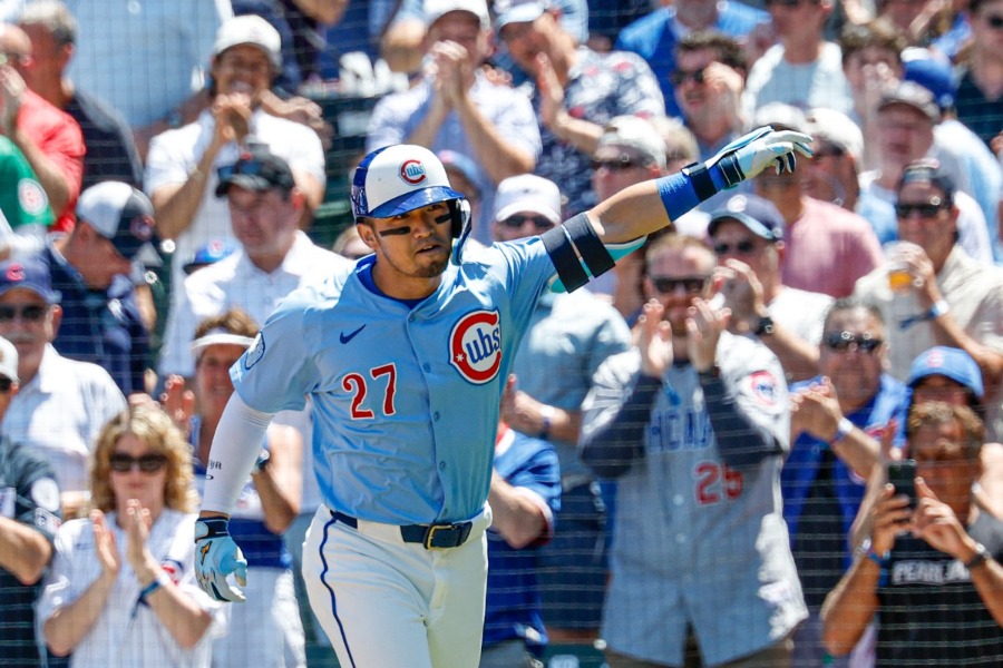 26号を放ったカブス・鈴木誠也【写真:ロイター】