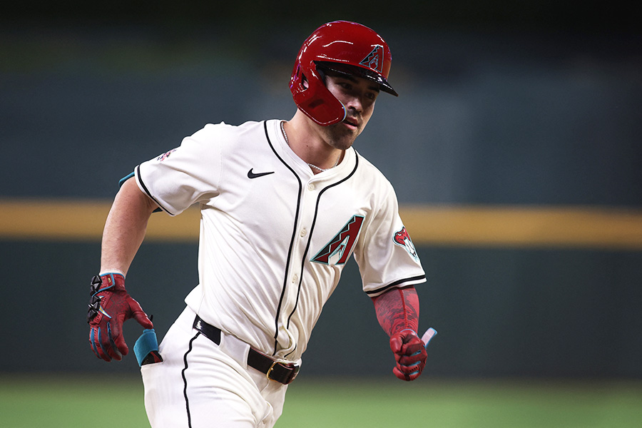 Dバックスのコービン・キャロル【写真:ロイター】