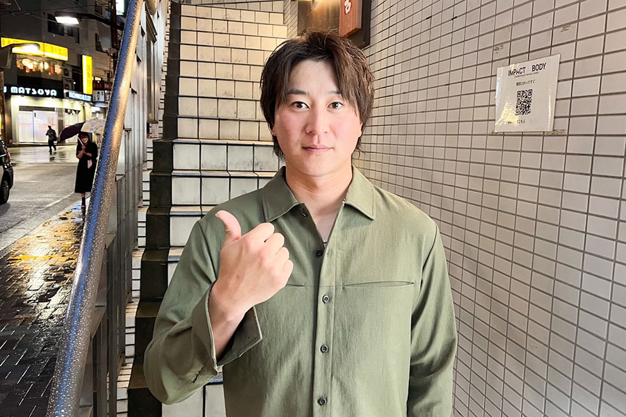 元西武・金子侑司氏【写真：湯浅大】