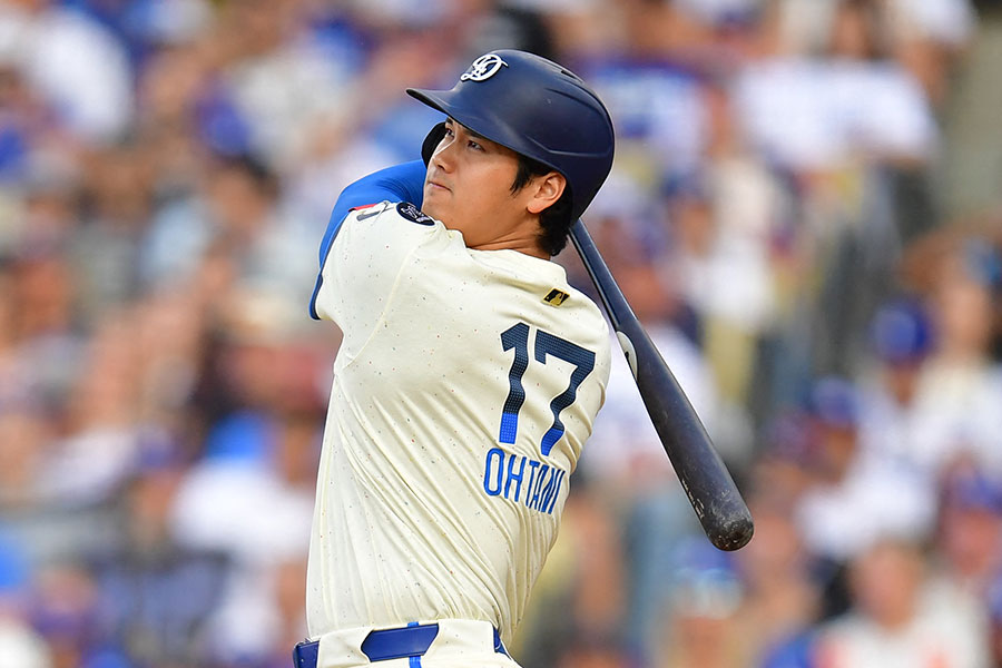 33号本塁打を放ったドジャース・大谷翔平【写真：ロイター】