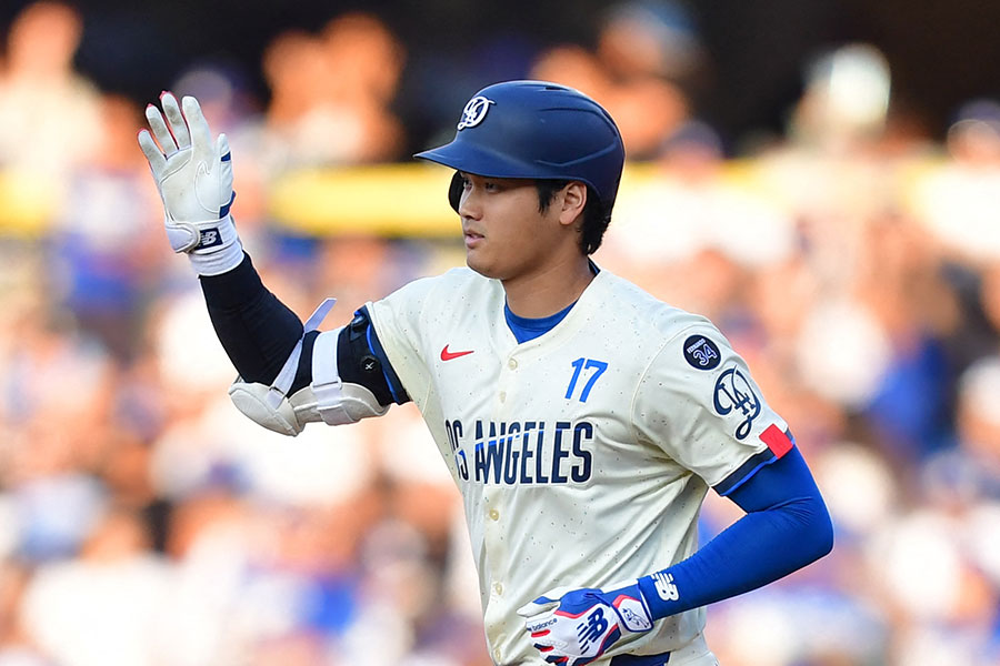 33号本塁打を放ったドジャース・大谷翔平【写真：ロイター】