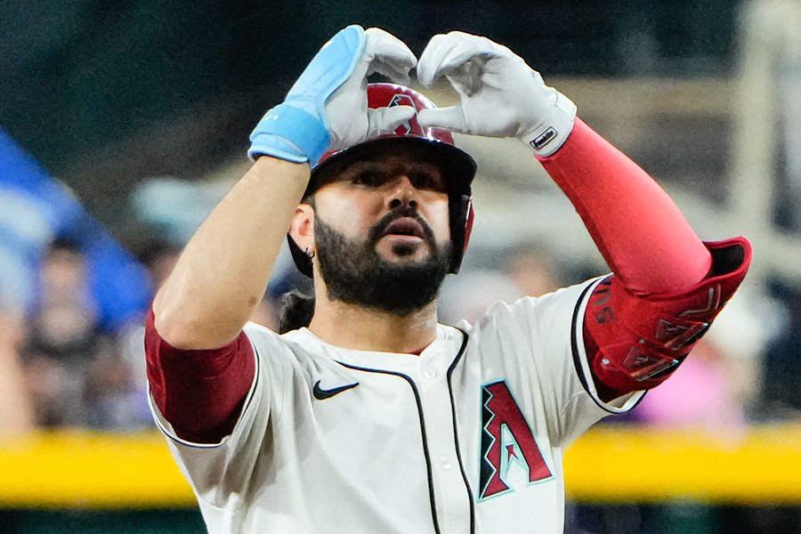 Dバックスのエウヘニオ・スアレス【写真：ロイター】