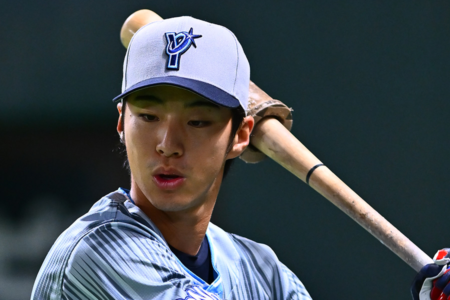 DeNA・度会隆輝【写真：古川剛伊】