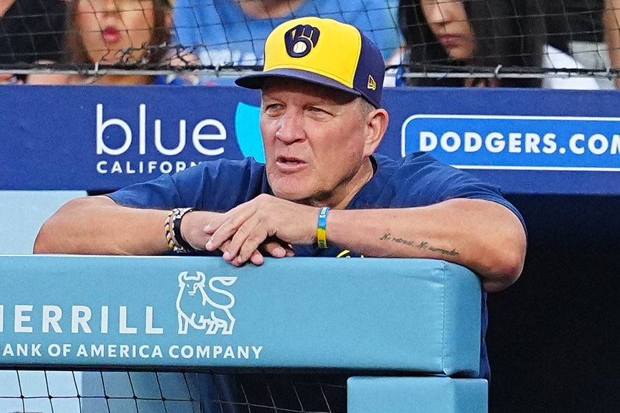 ブルワーズのパット・マーフィー監督【写真：荒川祐史】