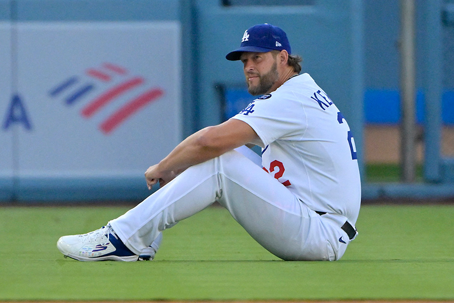 ドジャースのクレイトン・カーショー【写真：ロイター】