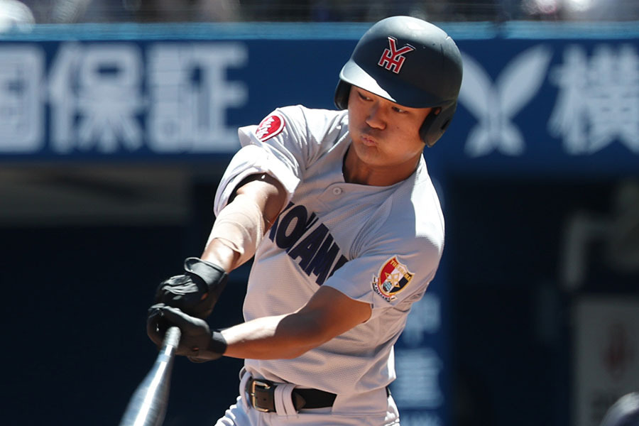 横浜高校・阿部葉太【写真提供：産経新聞社】