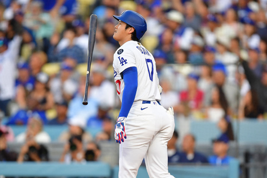 35号本塁打を放ったドジャース・大谷翔平【写真：ロイター】
