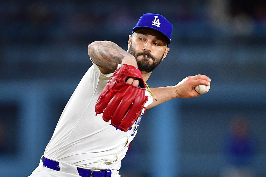 ドジャースのタナー・スコット【写真：ロイター】