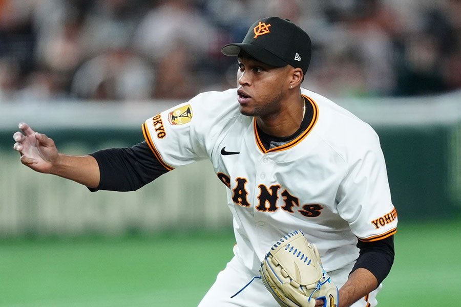 巨人のライデル・マルティネス【写真：矢口亨】