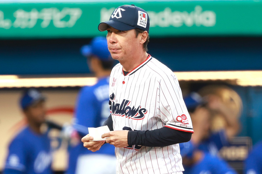 ヤクルト・高津臣吾監督【写真：小池義弘】