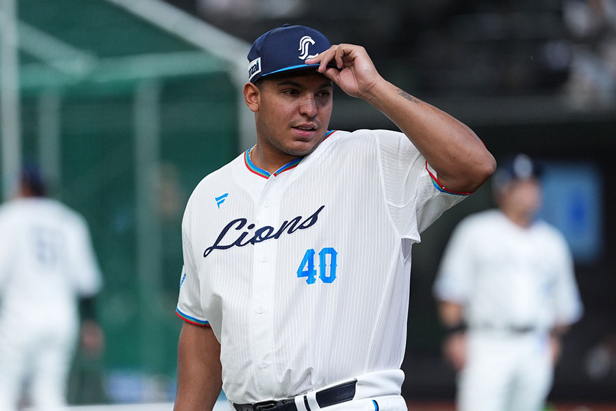 西武ライオンズ レアンドロ•セデーニョ選手#40ユニフォームL 西武ライオンズ レアンドロ•セデーニョ選手#40ユニフォームL