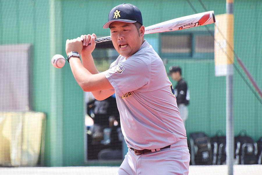 青森山田シニア・中條純監督【写真：川浪康太郎】