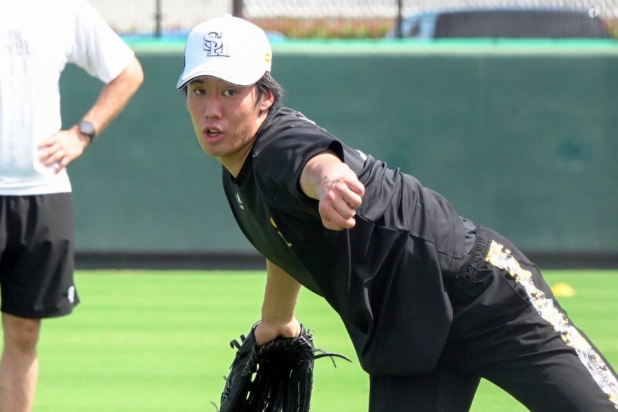 ソフトバンク・宮崎颯【写真：竹村岳】