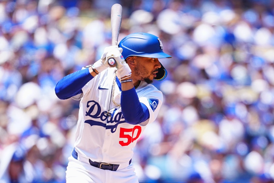 ドジャースのムーキー・ベッツ【写真：荒川祐史】