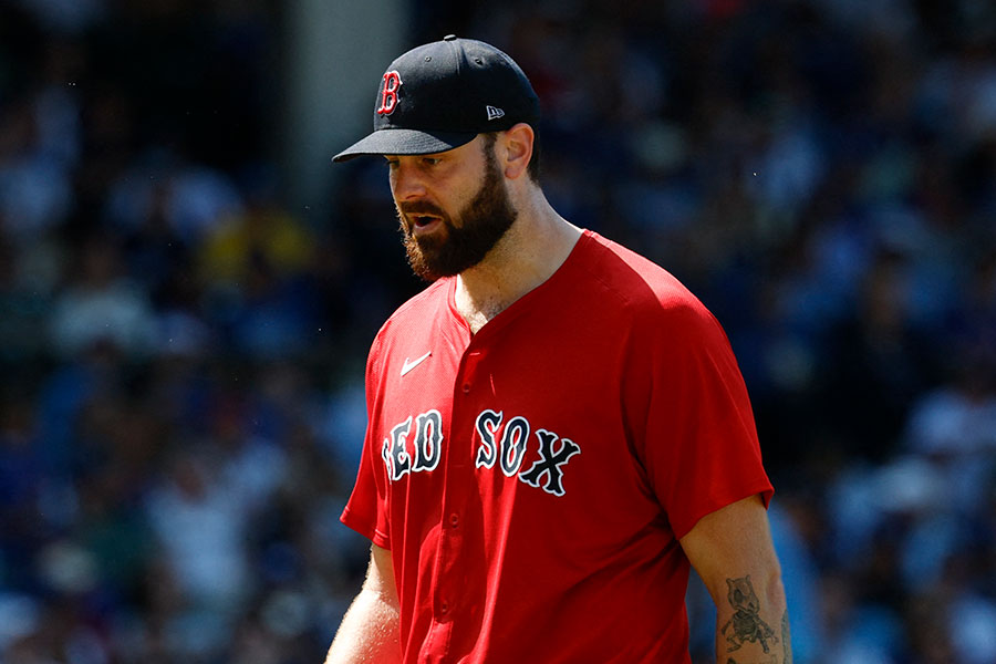 レッドソックスのルーカス・ジオリト【写真：ロイター】