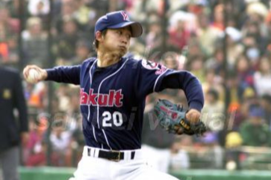 ヤクルト時代の鎌田祐哉氏【写真提供:産経新聞社】