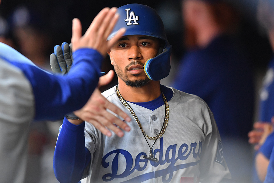 ドジャースのムーキー・ベッツ【写真：ロイター】