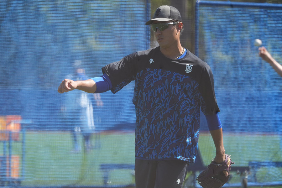 DeNA・藤浪晋太郎【写真：町田利衣】