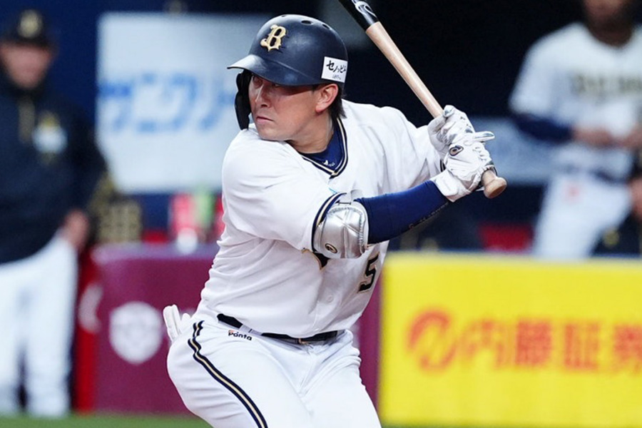 オリックス・西野真弘【写真：小林靖】