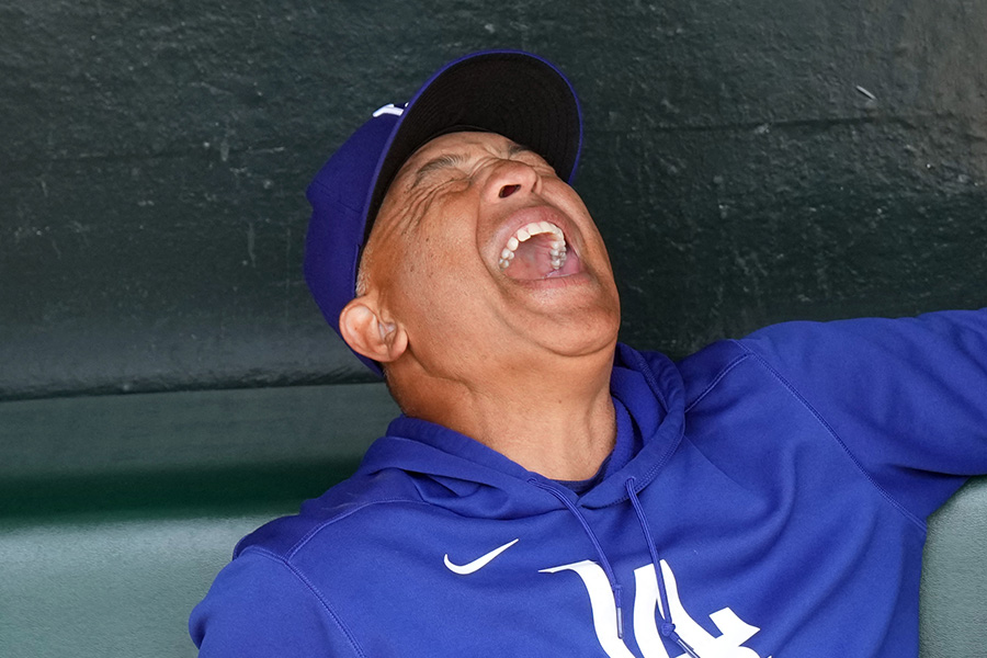 ドジャースのデーブ・ロバーツ監督【写真：ロイター】