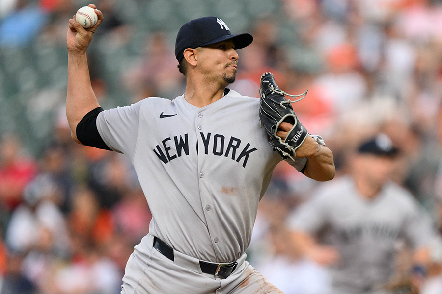 ブレーブスに移籍したカラスコ（ヤンキース時代）【写真：アフロ】