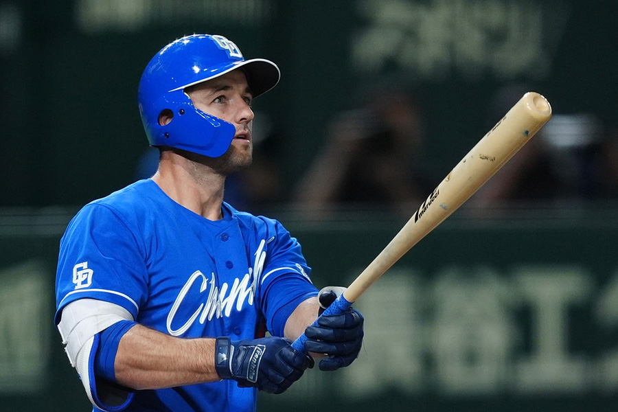 中日のジェイソン・ボスラー【写真:矢口亨】