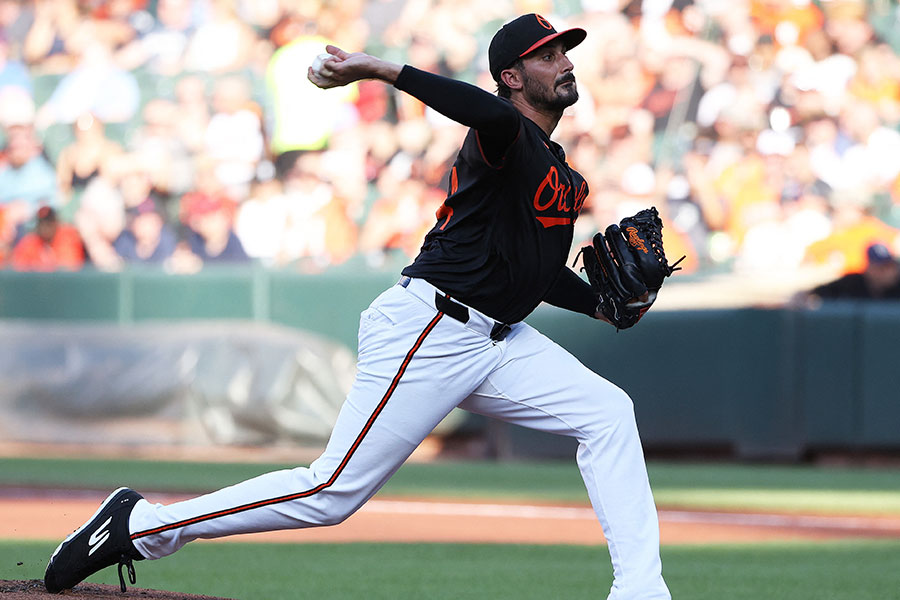 オリオールズのザック・エフリン【写真:ロイター】
