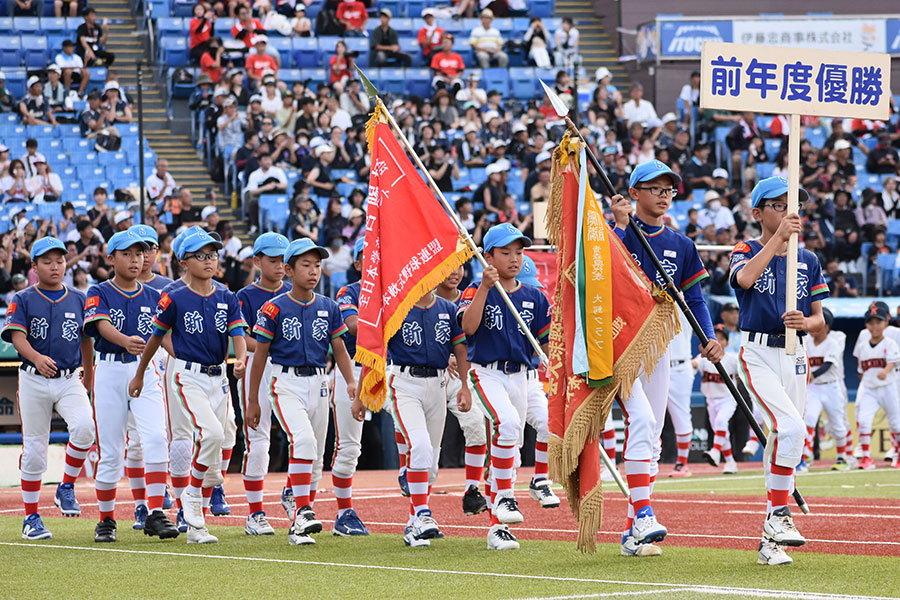 今年のマクドナルド・トーナメントで実施する「AMF」とは（写真は昨年の開会式）【写真：高橋幸司】