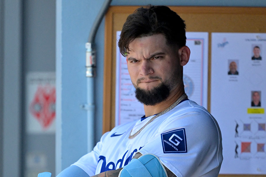 ドジャースのアンディ・パヘス【写真：ロイター】