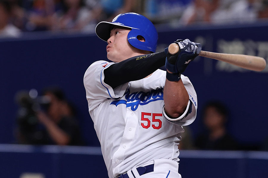 中日・細川成也【写真提供：産経新聞社】