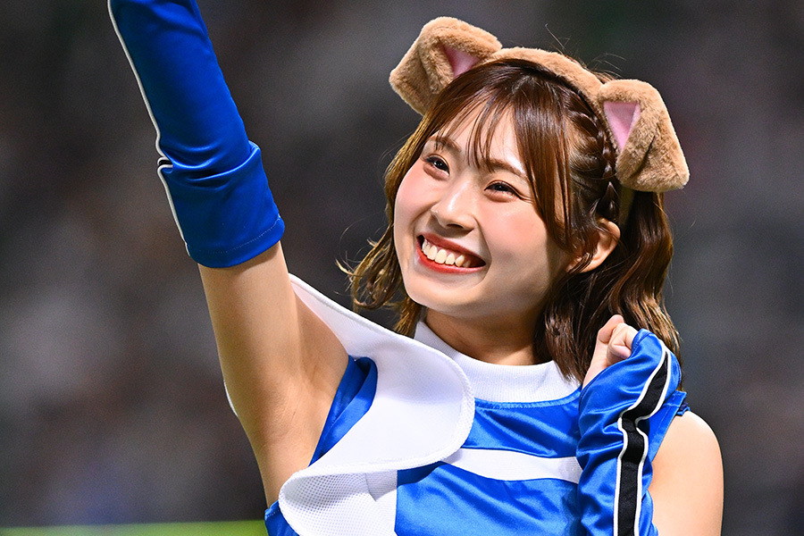 日本ハムのファイターズガールズ【写真:古川剛伊】
