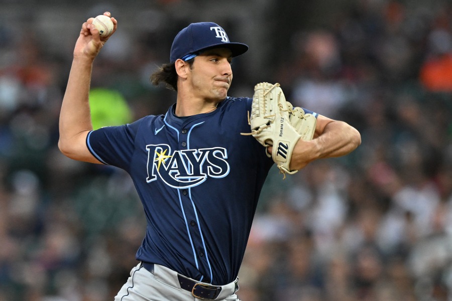 ドジャースのポール・ジャーベス（写真はレイズ時代）【写真：ロイター】