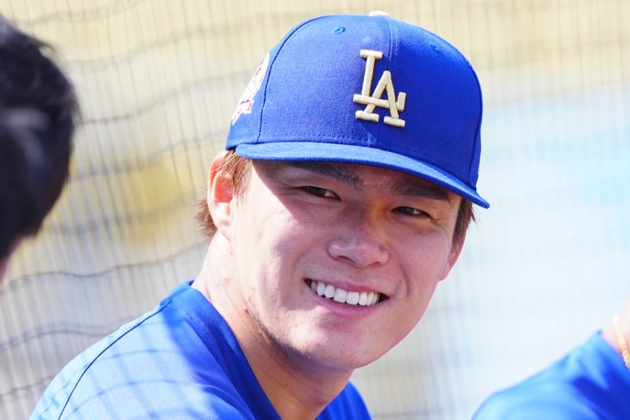 ドジャース・山本由伸【写真：荒川祐史】