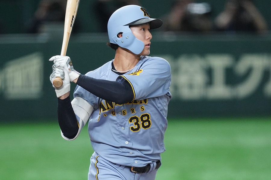 阪神・小幡竜平【写真：矢口亨】