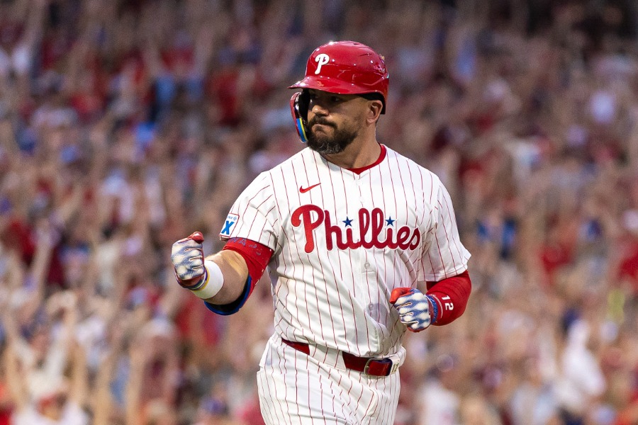 フィリーズのカイル・シュワーバー【写真：ロイター】