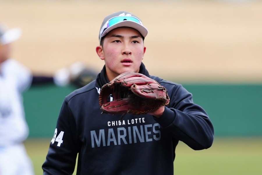 ロッテ・松石信八【写真：小林靖】