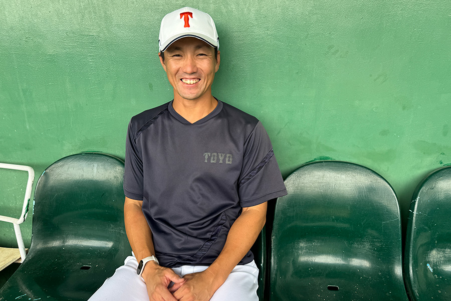 日本ハム、巨人などでプレーした乾真大氏【写真：町田利衣】