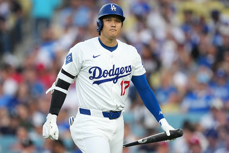 カージナルス戦に出場したドジャース・大谷翔平【写真：ロイター】